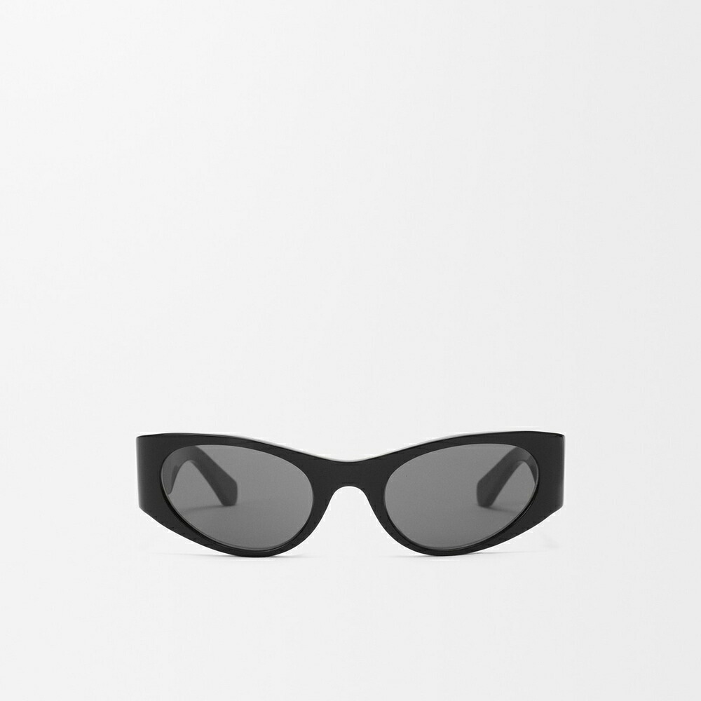 ロエベ LOEWE 2026春夏メンズ 閃光電球 スモール キャッツアイ 黒眼鏡【黒いこと 】【貨物輸送無料】【定まり品】