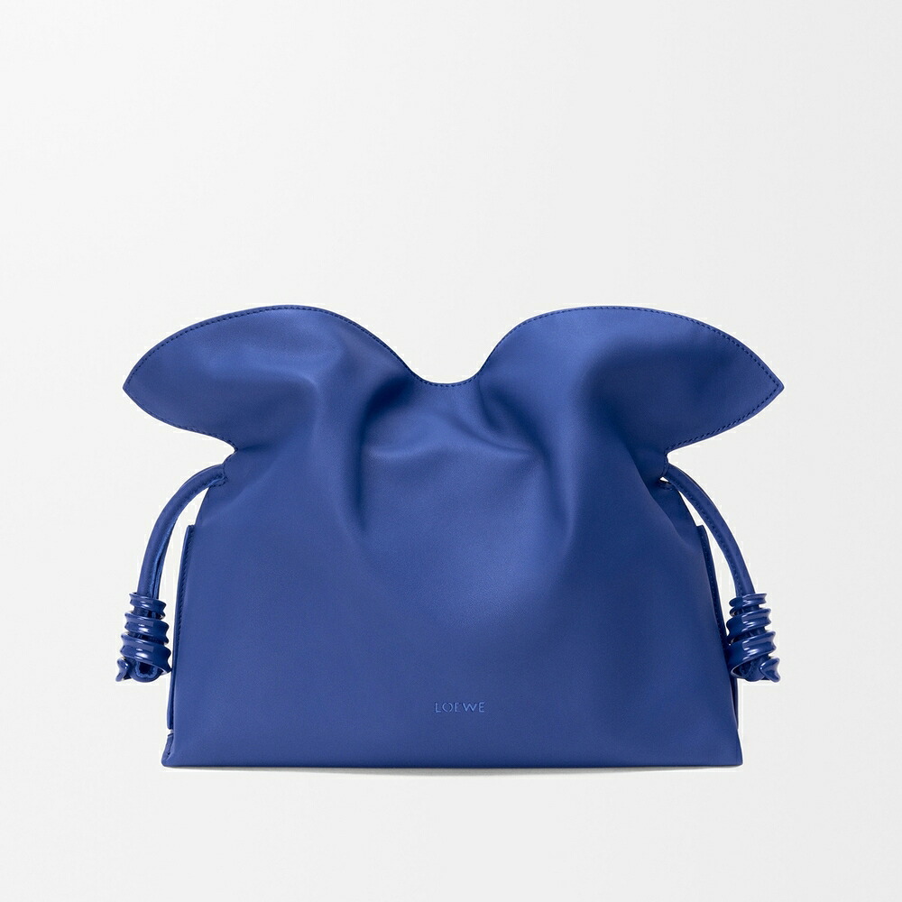 ロエベ LOEWE 2026秋冬レディース コイル フラメンコクラッチ ミディアム ナパカーフ【ステラブルー 】【送料無料】【正規品】｜ブランドバッグ・雑貨CELEBRITY