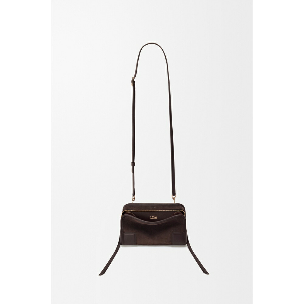 ロエベ LOEWE 2026秋冬レディース アマソナ180 バッグ ミニ スエード【ダークチェスナット 】【送料無料】【正規品】｜ブランドバッグ・雑貨CELEBRITY