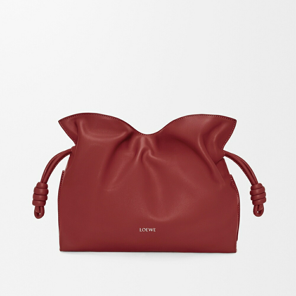 ロエベ LOEWE 2026秋冬レディース フラメンコクラッチ ミディアム ナパカーフ【バーントレッド 】【送料無料】【正規品】｜ブランドバッグ・雑貨CELEBRITY