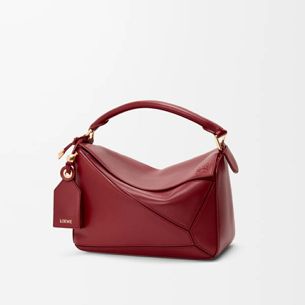 ロエベ LOEWE 2026秋冬レディース フェザーライト パズルバッグ スモール ナパラム【バーントレッド 】【送料無料】【正規品】｜ブランドバッグ・雑貨CELEBRITY