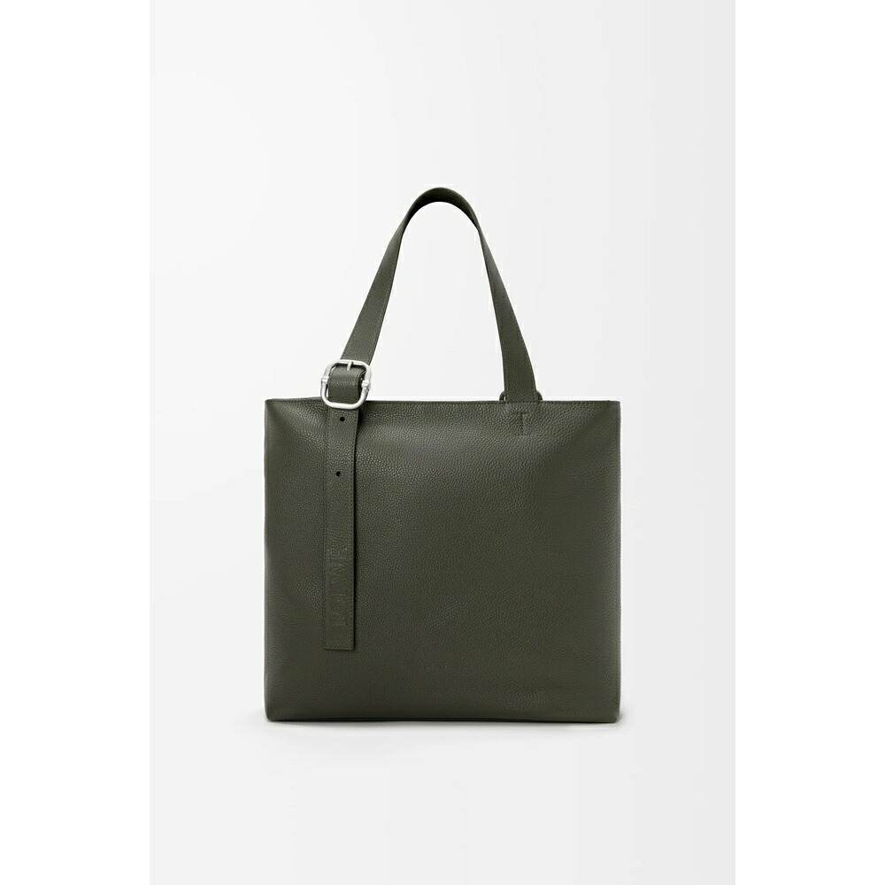 ロエベ LOEWE 2026秋冬メンズ ループ ジップ トート サプルグレインカーフ【ダークカーキグリーン 】【送料無料】【正規品】｜ブランドバッグ・雑貨CELEBRITY