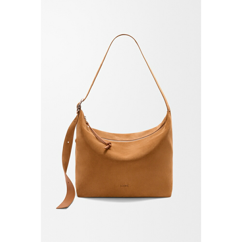 ロエベ LOEWE 2026秋冬メンズ ループ ホーボー ラージ スエードカーフ【タバコ 】【送料無料】【正規品】|ブランドバッグ・雑貨CELEBRITY
