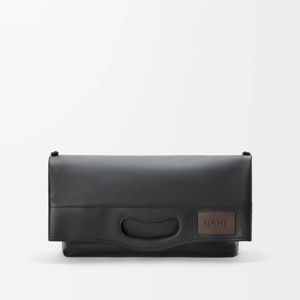 ロエベ LOEWE 2026秋冬メンズ ボブ フォールデッド トートバッグ シャイニーサプルカーフ【ブラック 】【送料無料】【正規品】|ブランドバッグ・雑貨CELEBRITY