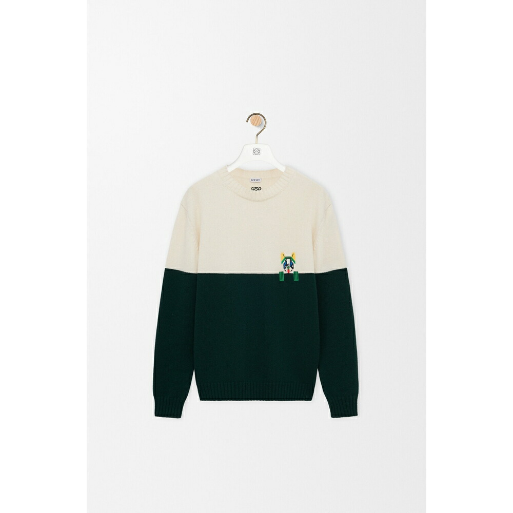 おしゅ氏　20日　ロエベ　長袖 ニット セーター LOEWE（ロエベ）ニット・セーター 黄 サイズ:M メンズ/2200642825087