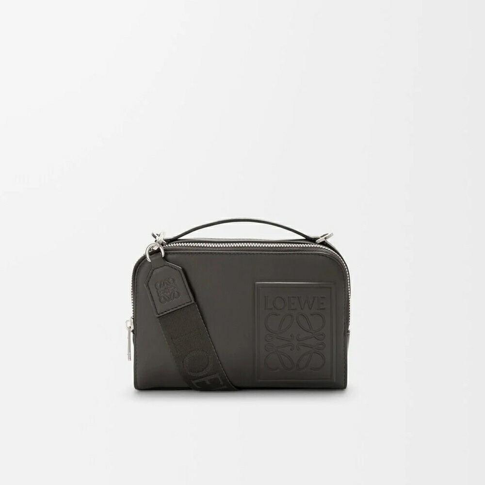 ロエベ LOEWE 2026春夏メンズ クロスボディ カメラバッグ ミニ【ダークグレー 】【送料無料】【正規品】