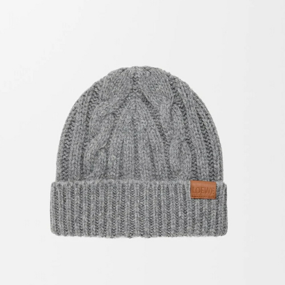 楽天市場】LOEWE ロエベ Wool Beanie ニット帽 ウール ビーニー