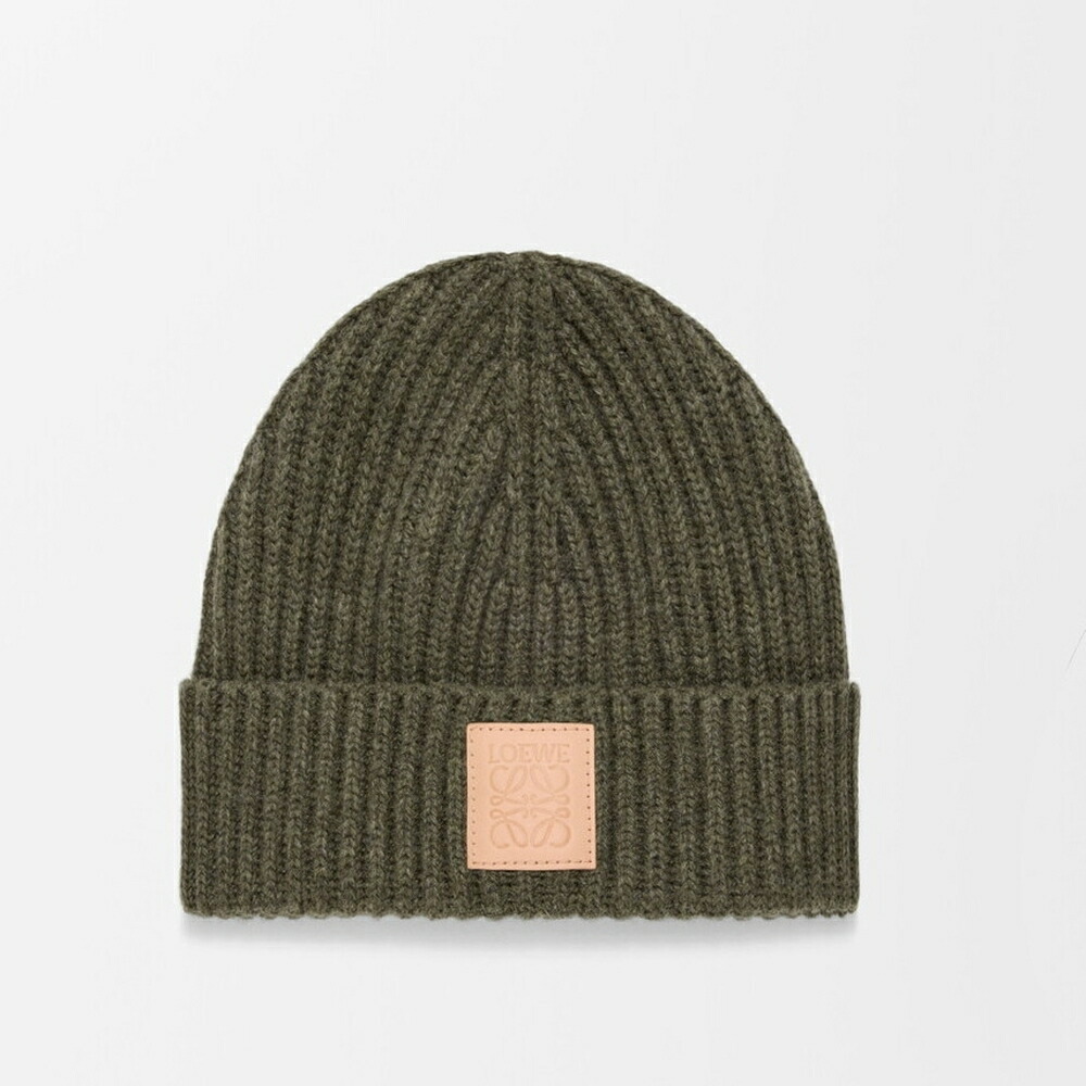 楽天市場】LOEWE ロエベ Wool Beanie ニット帽 ウール ビーニー