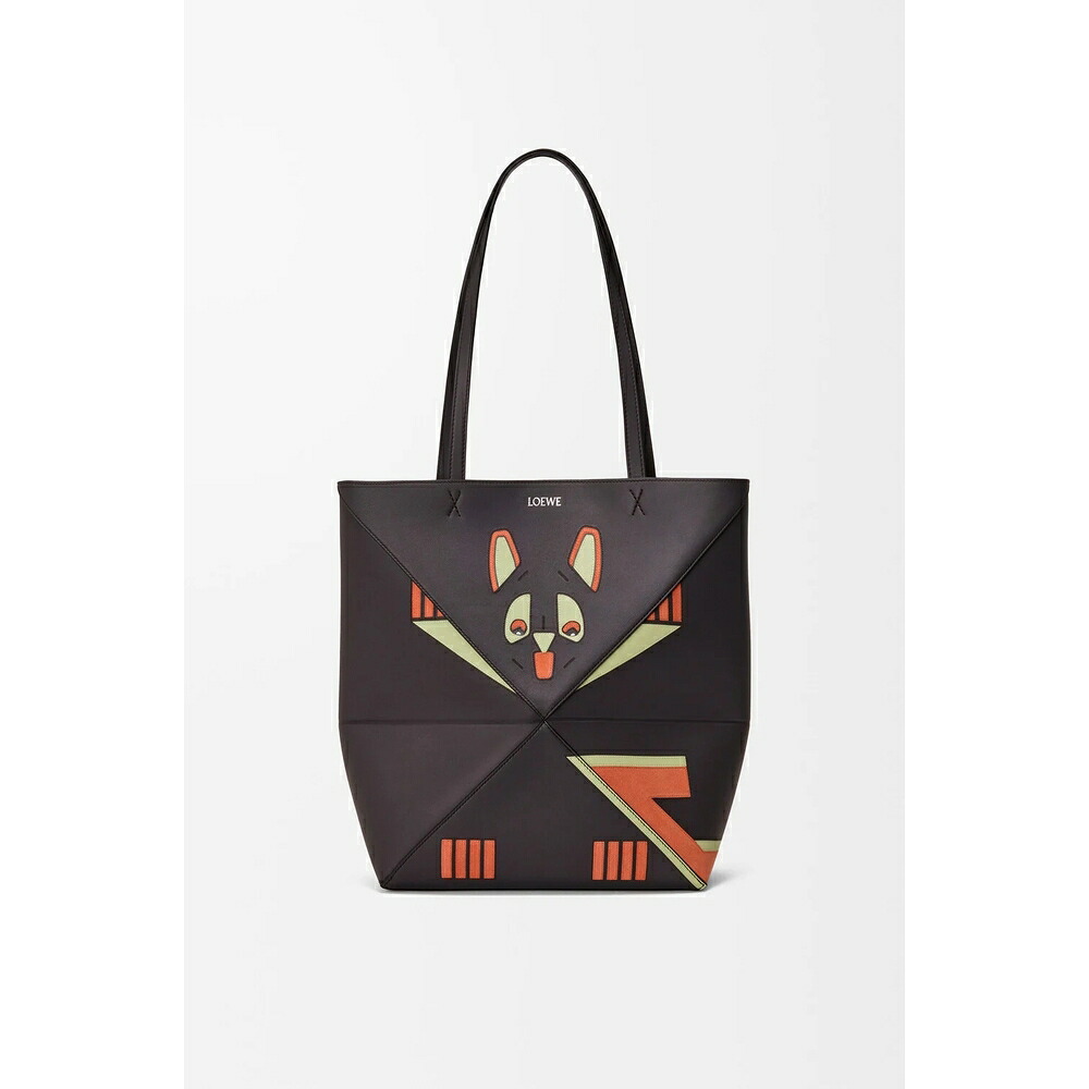 ロエベ LOEWE 2026春夏レディース フューチャリスト 猫 パズルフォルド トート 並み並み【ダークトープ 】【貨物輸送無料】【定め事品】