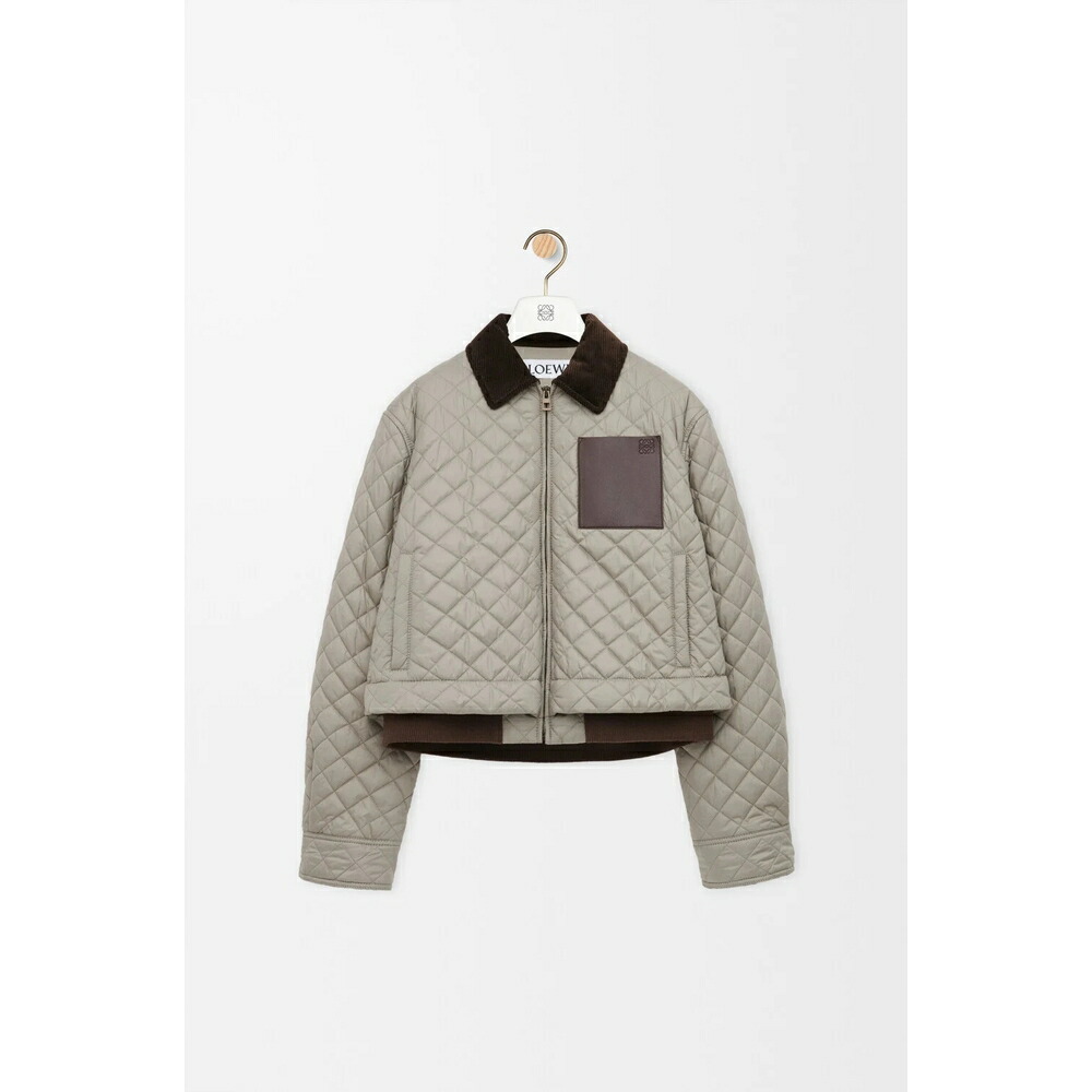 ロエベ LOEWE 2026春夏レディース 遊撃手 上衣【ミディアムグレー 】【貨物輸送無料】【置き目品】