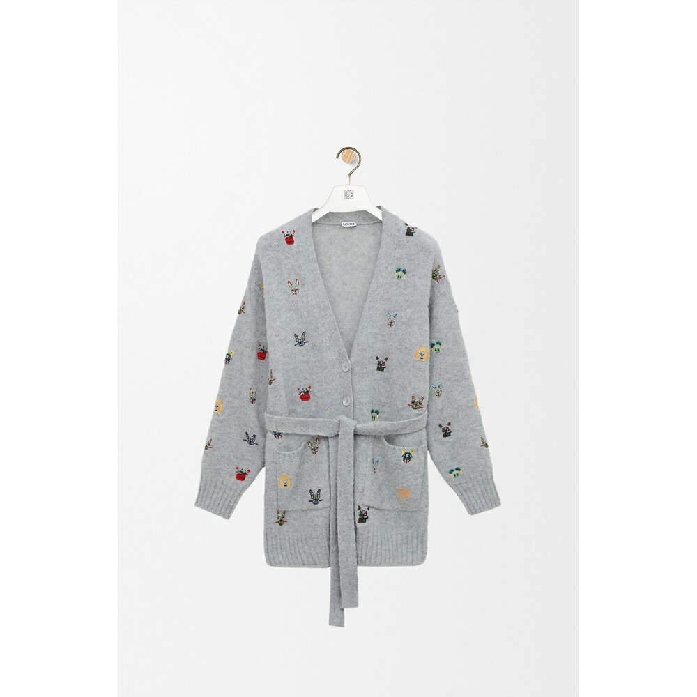ロエベ LOEWE 2026春夏レディース 呼びりんテッド ジレー【薄墨色/マルチ色つや 】【貨物輸送無料】【定め事品】