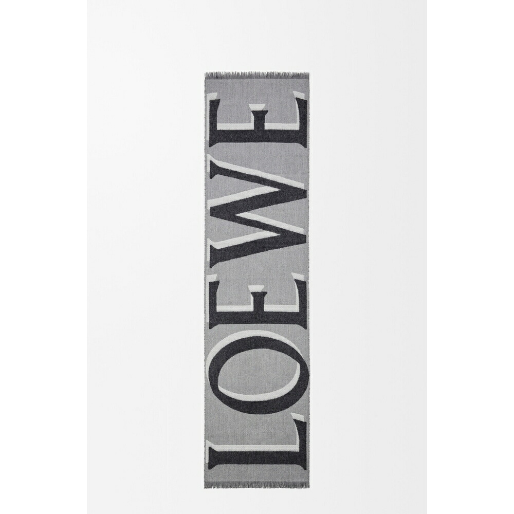 ロエベ LOEWE 2026春夏レディース スカーフ【Light Grey/Grey 】【送料無料】【正規品】|ブランドバッグ・雑貨CELEBRITY