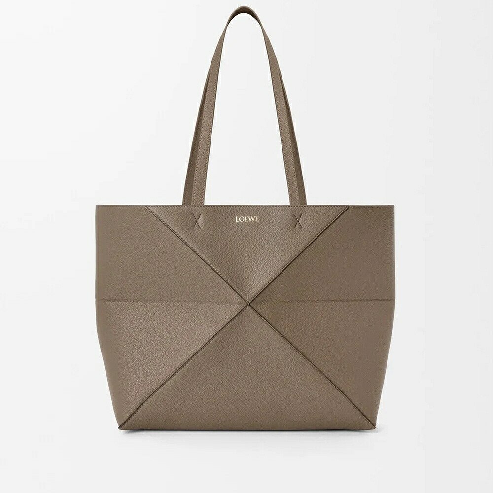 ロエベ LOEWE 2026春夏レディース パズルフォルド トート ホリゾンタル 並み並み【トープ 】【貨物輸送無料】【定め事品】