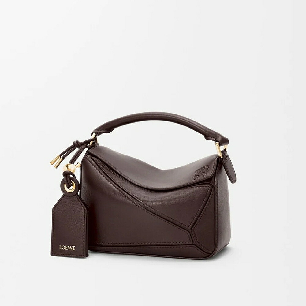 ロエベ LOEWE 2026春夏レディース フェザーライト パズルバッグ ミニ【ダークブラウニー 】【送料無料】【正規品】|ブランドバッグ・雑貨CELEBRITY