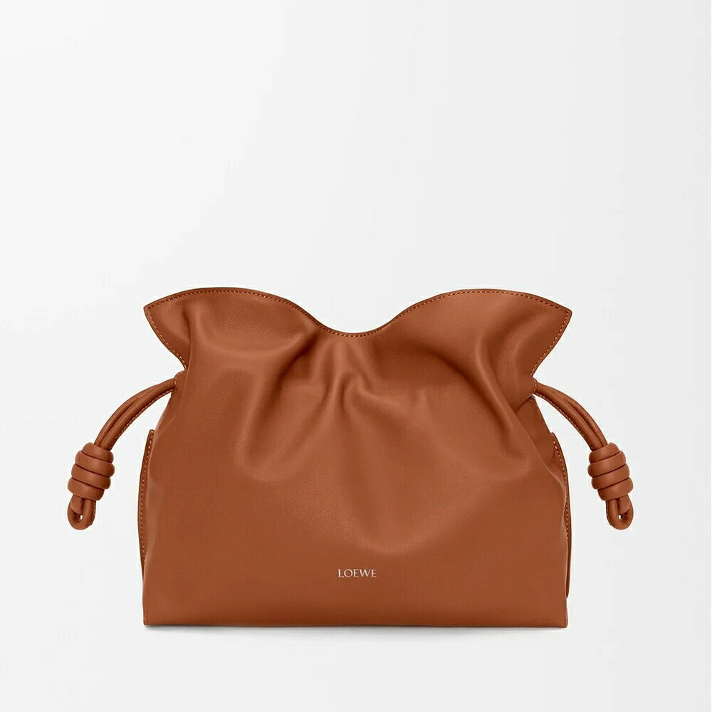 ロエベ LOEWE 2026春夏レディース フラメンコクラッチペダル 並み並み【スクワラルブラウン 】【貨物輸送無料】【置き目品】
