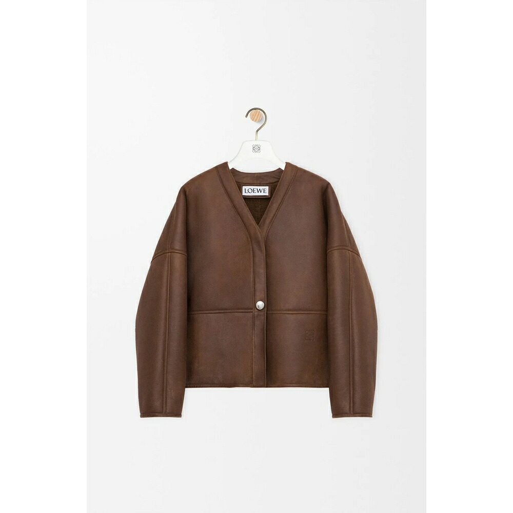 ロエベ LOEWE 2026春夏レディース ペブル ジレー【カーキ赤銅色 】【貨物輸送無料】【定まり品】