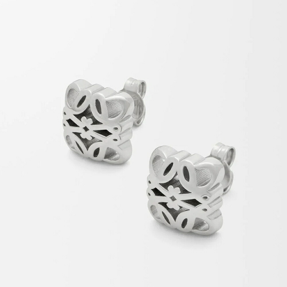 楽天市場】ロエベ LOEWE ピアス アナグラム ペブル スタッドピアス