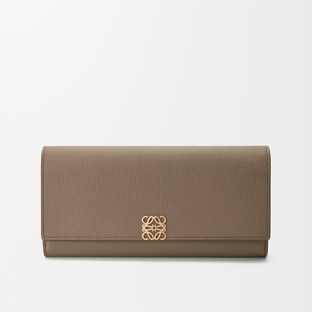 ロエベ LOEWE 2026春夏レディース アナグラム コンティネンタル ウォレット 財布【トープ 】【送料無料】【正規品】
