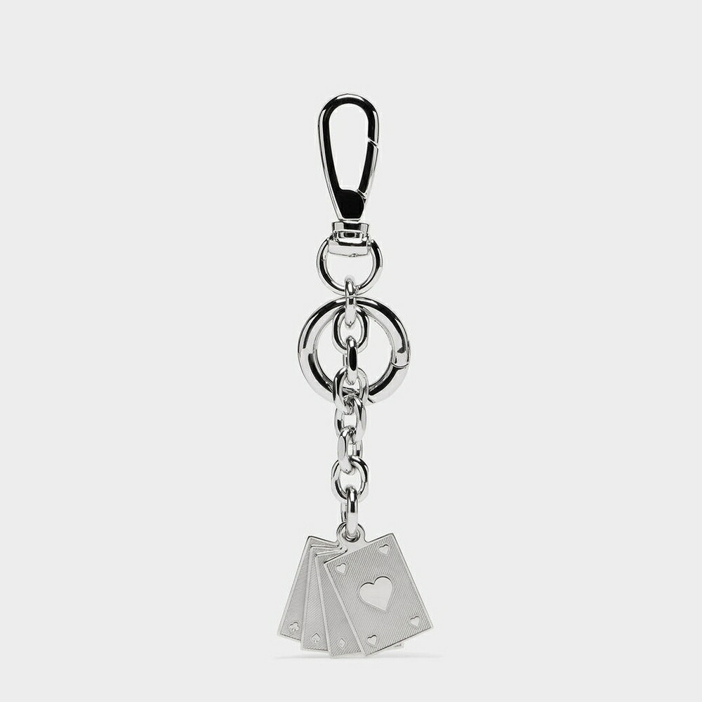 メゾンマルジェラ Maison Margiela 2026春夏 メンズ メタル トランプ チャーム【シルバー 】【送料無料】【正規品】｜ブランドバッグ・雑貨CELEBRITY 55,110円