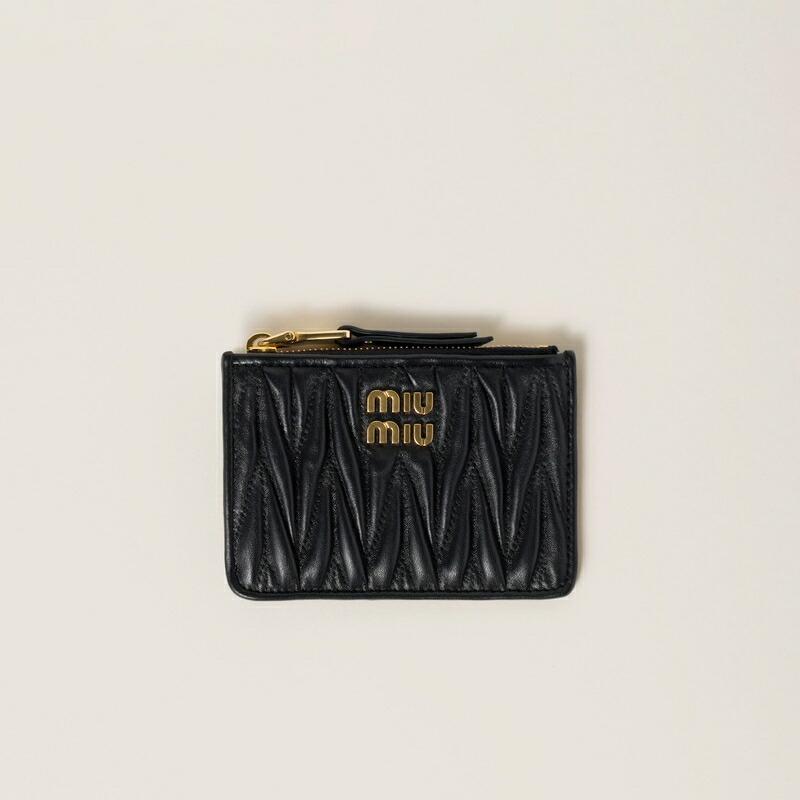 楽天市場】ミュウミュウ MIU MIU ナッパレザー カードケース 楽天市場】ミュウミュウ MIU MIU ナッパレザー カードケース