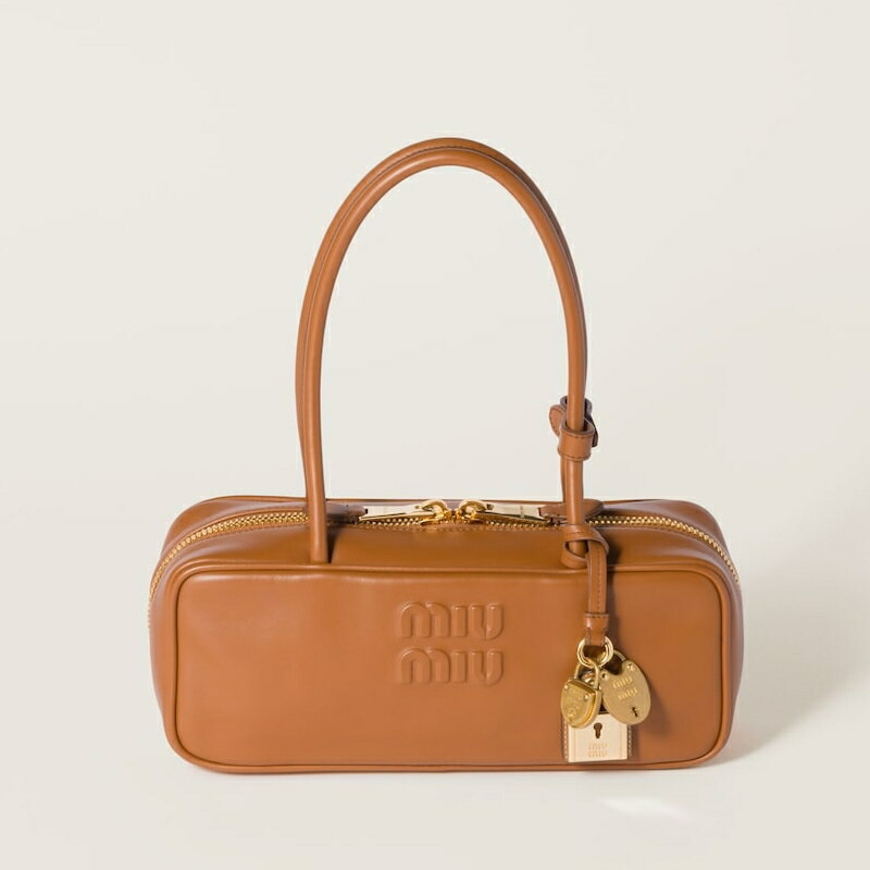 楽天市場】ミュウミュウ MIU MIU レザー ボー バッグ