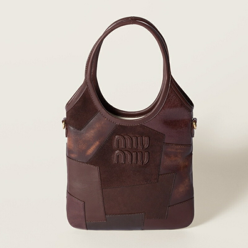 MiuMiu(ミュウミュウ)正規/関税送料込み IVY レザーバッグ Black Ivy Leather Bag | Miu Miu