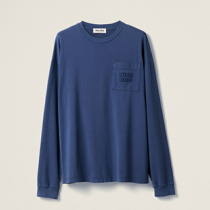 miu miuシームレスメラジンtシャツ 三越伊勢丹 | MIU MIU/ミュウミュウ通販 | シームレス メランジ