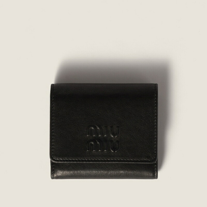 楽天市場】ミュウミュウ MIU MIU ヴィッテロダイノレザーフラップ付