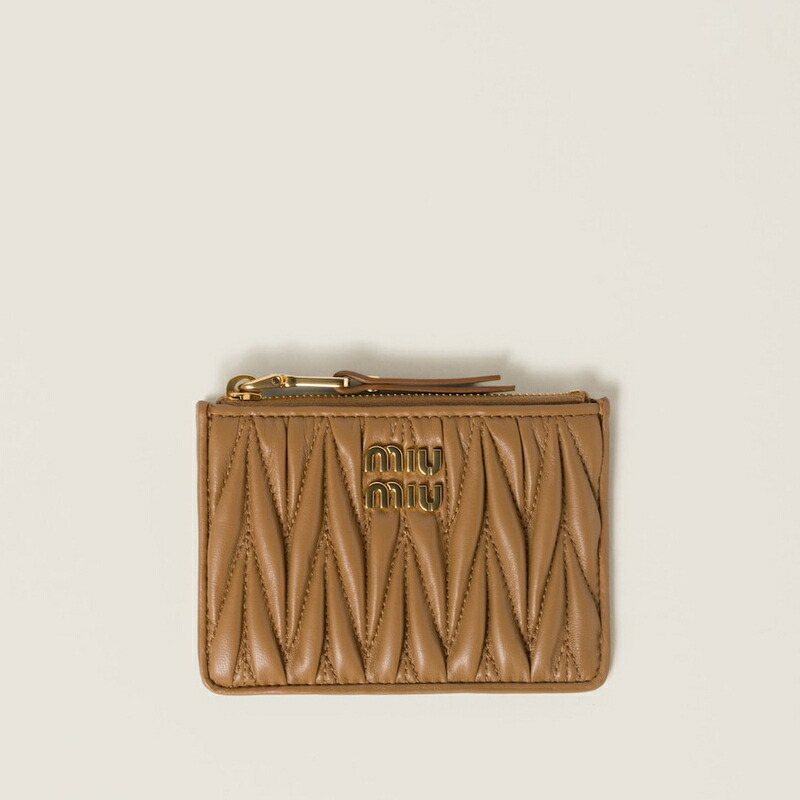 【シンプル】miumiu キルティング カードホルダー 楽天市場】MIUMIU ミュウミュウ カードホルダー 5MC016 N88