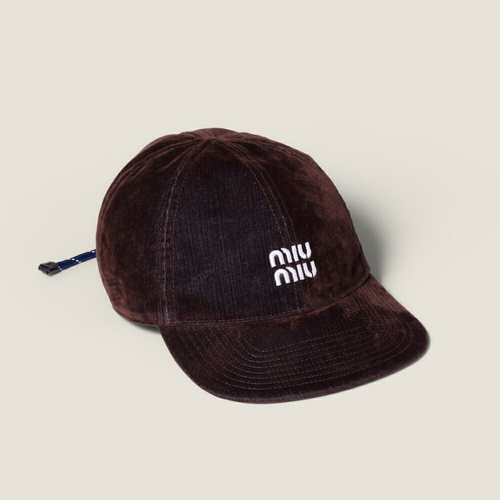 楽天市場】MIUMIU ミュウミュウ ベースボールキャップ 5HC179 2F3W