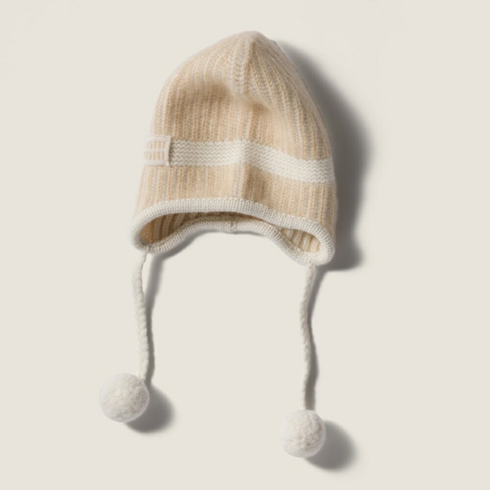 楽天市場】MIUMIU ミュウミュウ ニット帽 5HC324 2F8S レディース