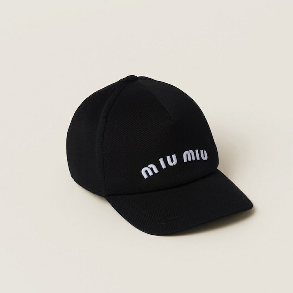 ミュウミュウ★キャップ MiuMiu】ミュウミュウ ドリル ベースボールキャップ (MiuMiu