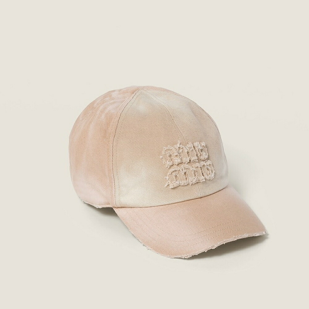 楽天市場】MIUMIU ミュウミュウ ベースボールキャップ 5HC179 2F3W