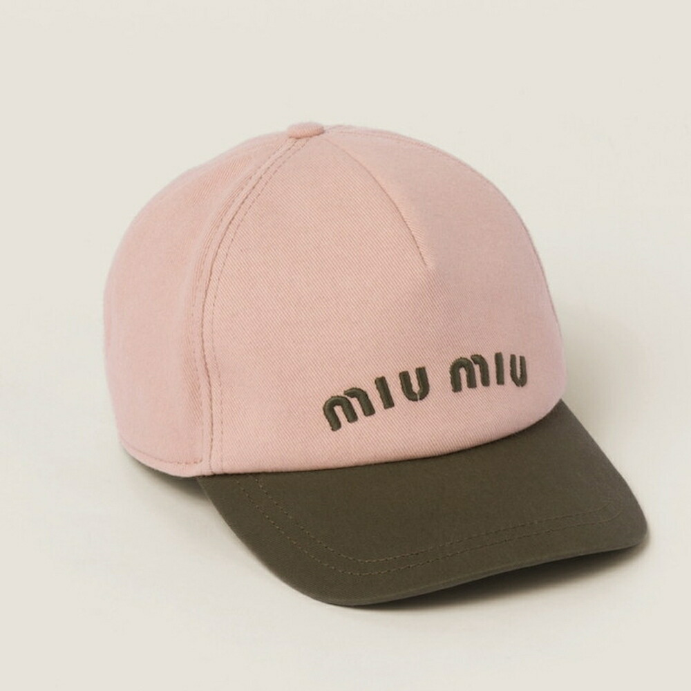 楽天市場】【中古】miumiu(ミュウミュウ) ドリル ベースボールキャップ