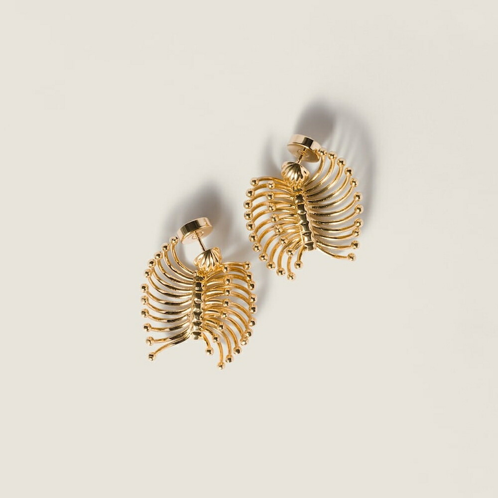 MIU MIU ゴールド フープピアス 楽天市場】MIUMIU ミュウミュウ フープピアス 5IO103 2F6T レディース