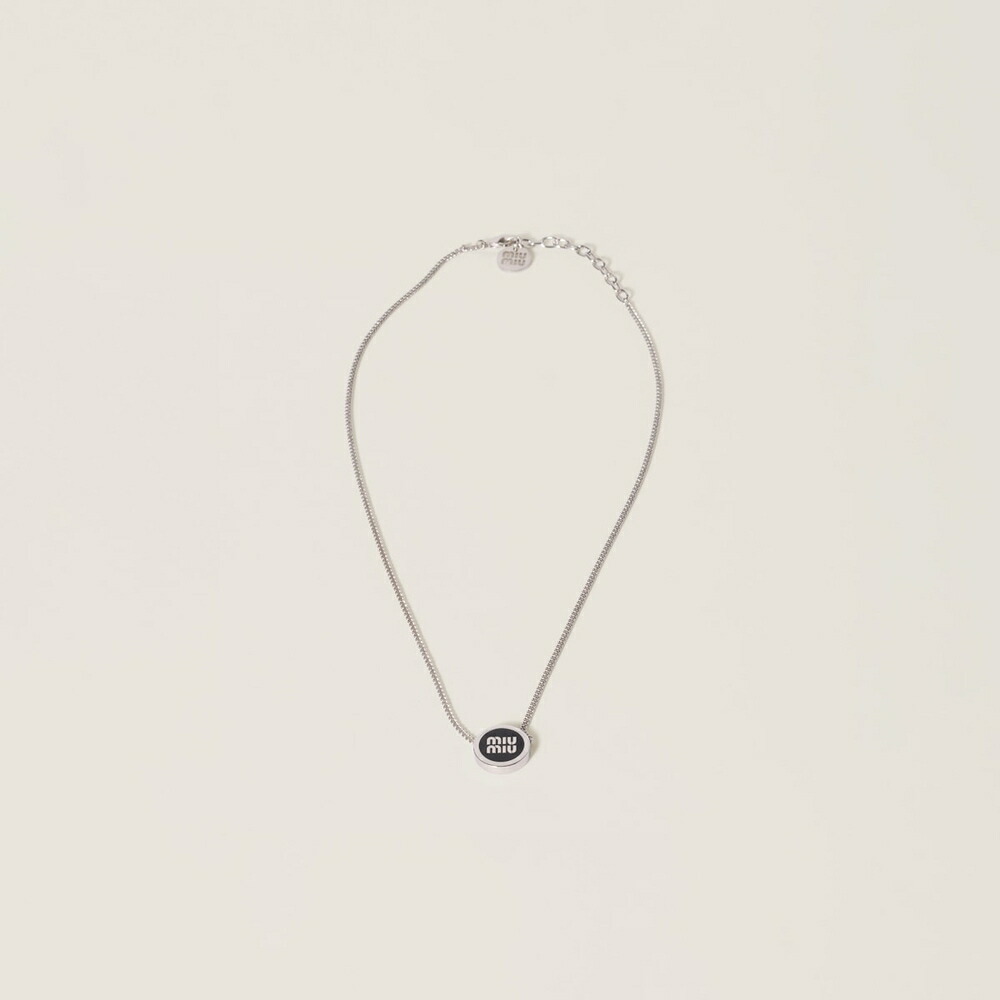 楽天市場】miumiu ミュウミュウ ネックレス レディース シルバー