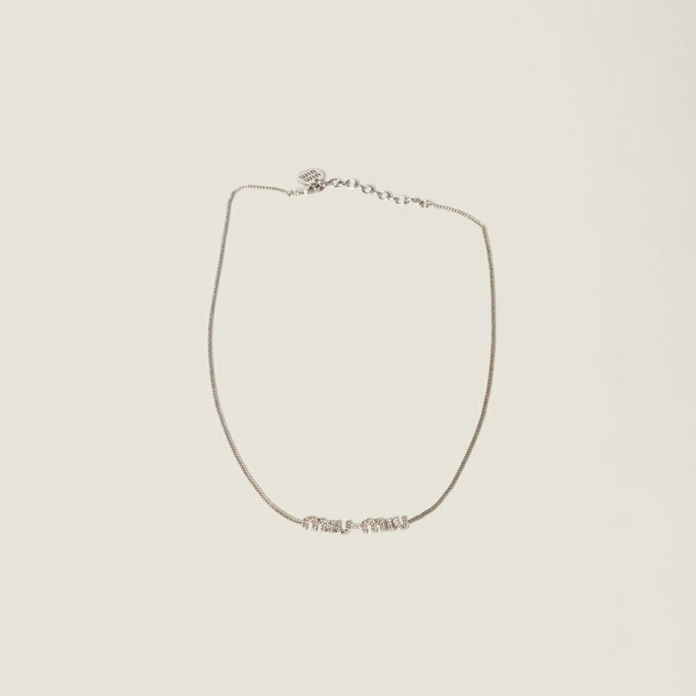 楽天市場】MIUMIU ミュウミュウ ネックレス 5IC126 2DNC レディース