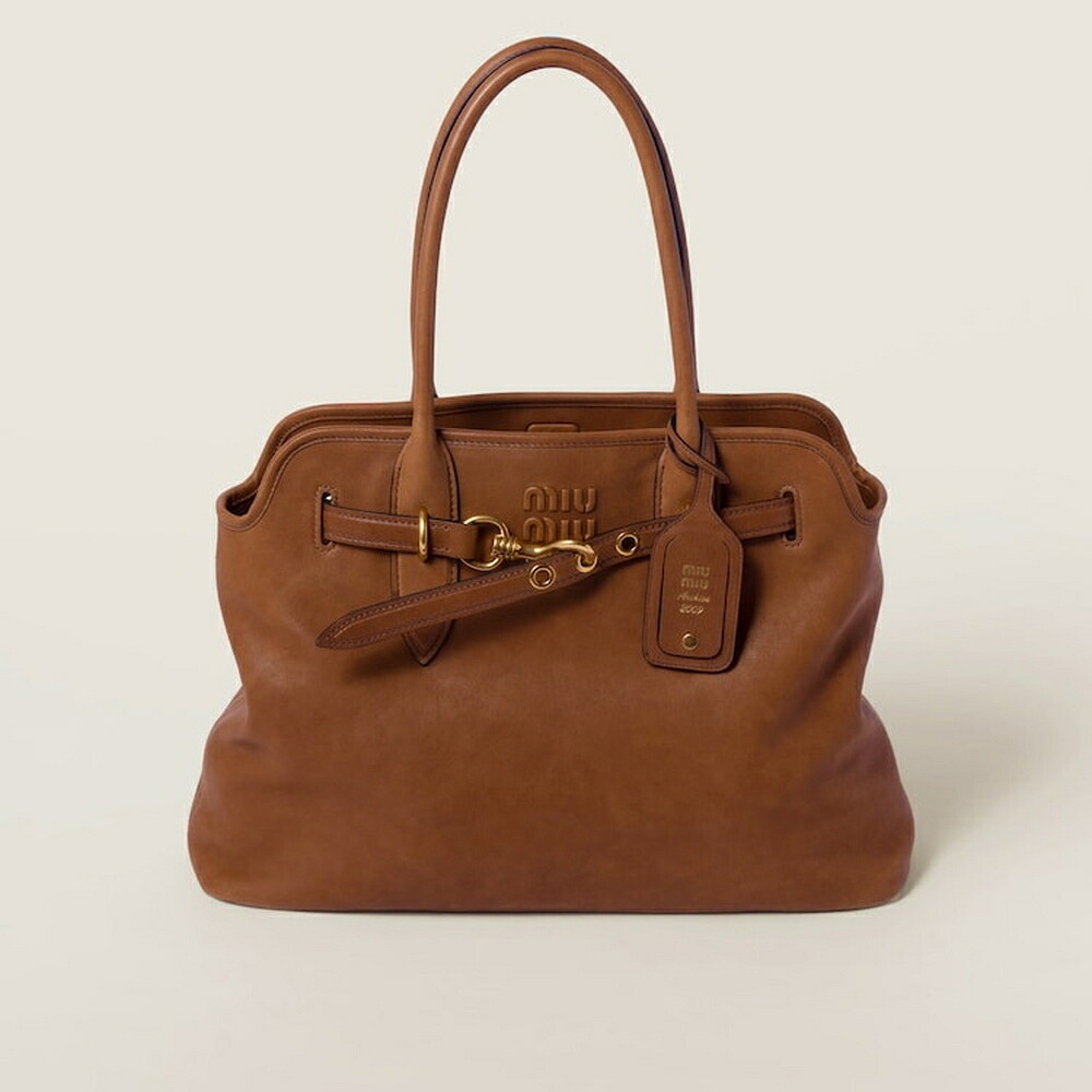 ミュウミュウ MIU MIU アバンチュール ナッパレザー バッグ 5BG291_2BBL_F0316_V_OON【オーク 】【送料無料】【正規品】｜ブランドバッグ・雑貨CELEBRITY 292,860円