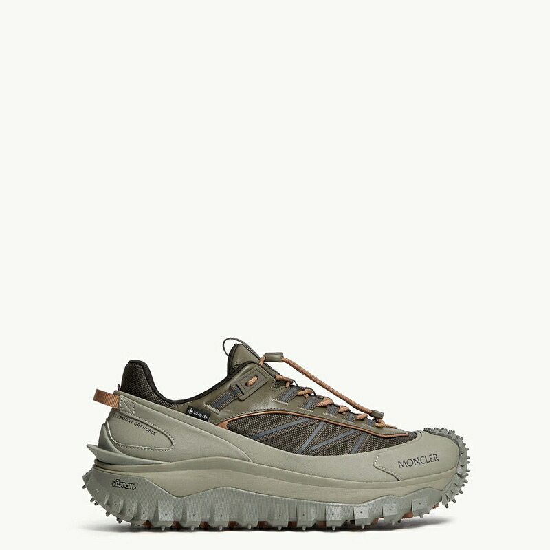2025/26秋冬 MONCLER モンクレール メンズSNEAKER TRAILGRIP GTXスニーカー【verde 】【送料無料】【正規品】