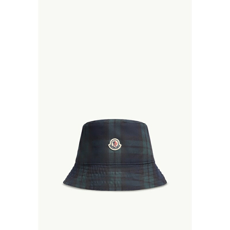 2025/26秋冬 MONCLER モンク軌跡 メンズCAPPELLO BUCKET REVERSIBILE鳥打ち帽【blu \u0026 verde 】【貨物輸送無料】【定め事品】