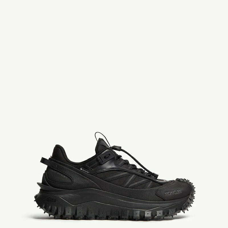 2025/26秋冬 MONCLER モンクレール メンズSNEAKER TRAILGRIP GTXスニーカー【nero 】【送料無料】【正規品】
