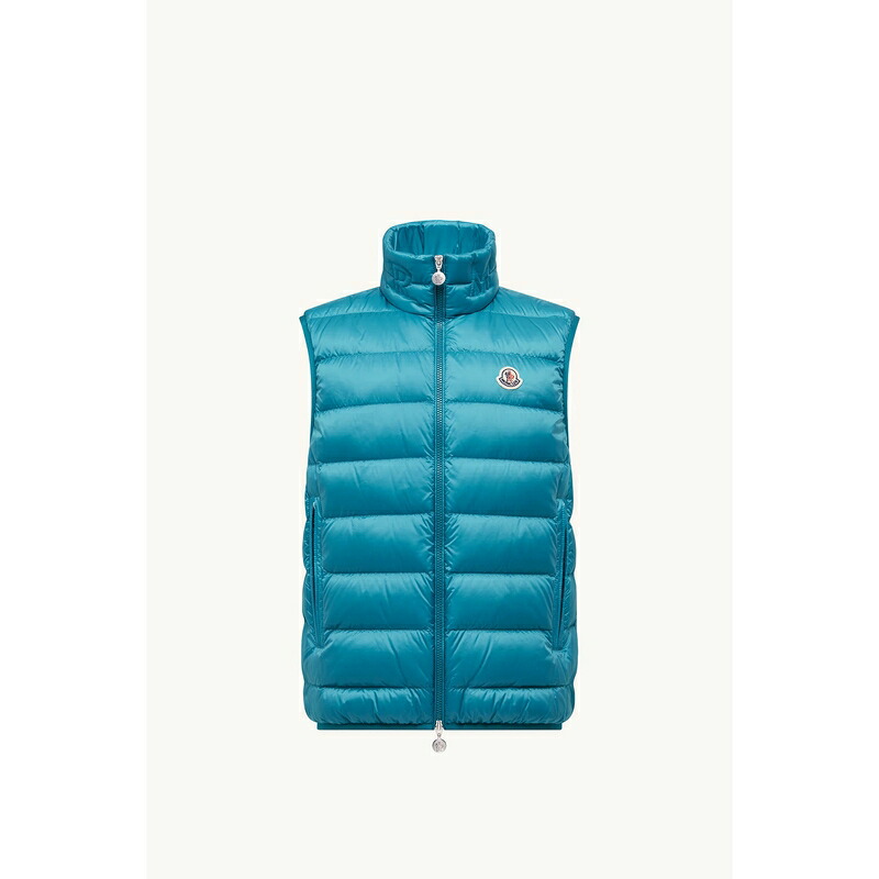 2025/26秋冬 MONCLER モンク軌跡 メンズGILET ROCOQUE IMBOTTITO IN PIUMA落ち込むより良い【turchese 】【貨物輸送無料】【定まり品】