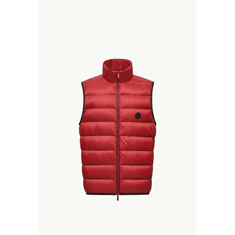 2025/26秋冬 MONCLER モンク軌跡 メンズGILET IMBOTTITO IN PIUMA BESNE落ち込むより良い【rosso scuro 】【貨物輸送無料】【定まり品】