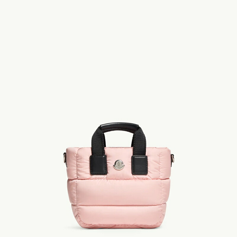 2025/26秋冬 MONCLER モンク軌跡 レディースBORSA TOTE MICRO CARADOC IDROREPELLENTE御徒面子【rosa 】【貨物輸送無料】【定め事品】