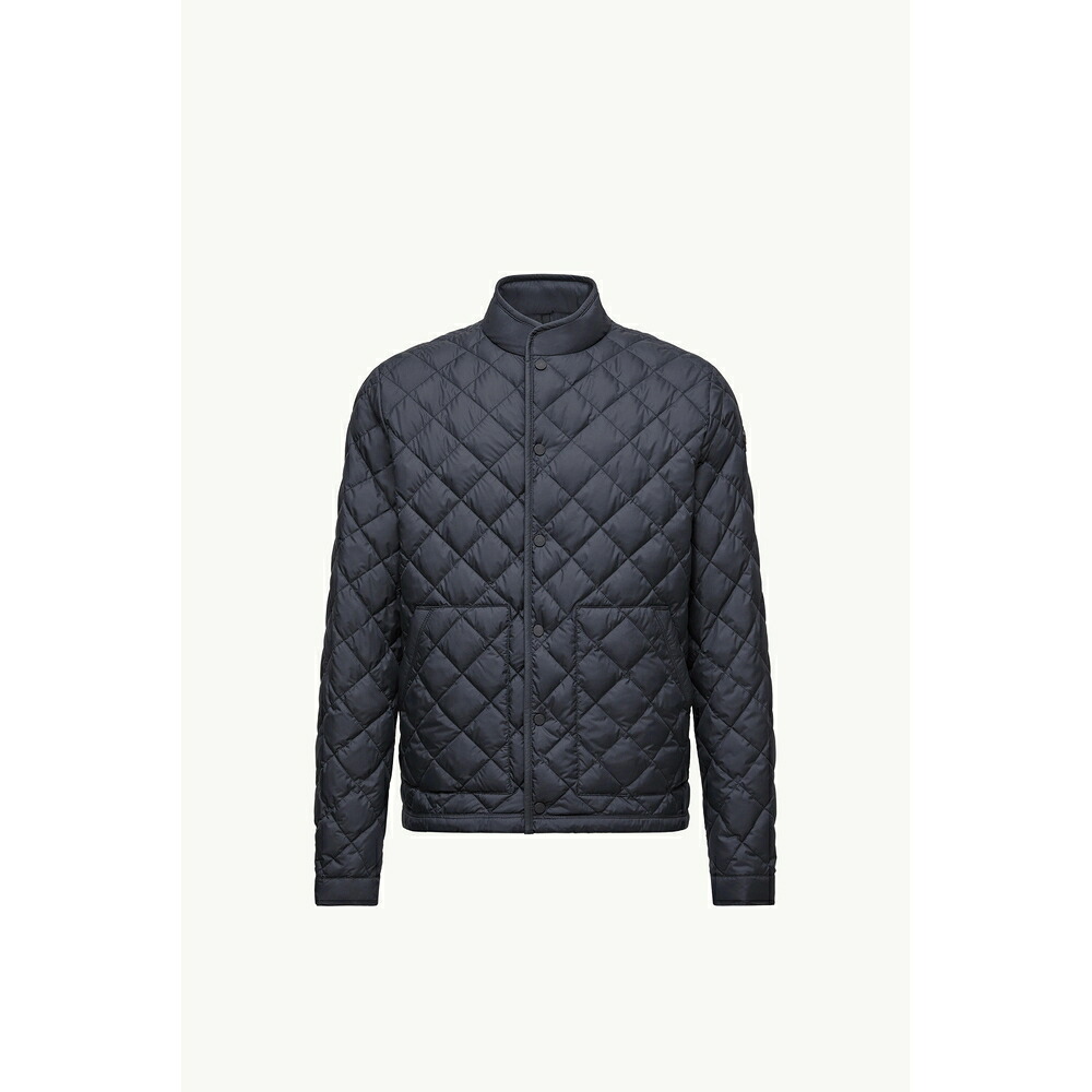 2025/26秋冬 MONCLER モンクレール メンズSHORT DOWN JACKET WITH QUILTING DIAMANTE OISEダウンジャケット【Blu 】【送料無料】【正規品】