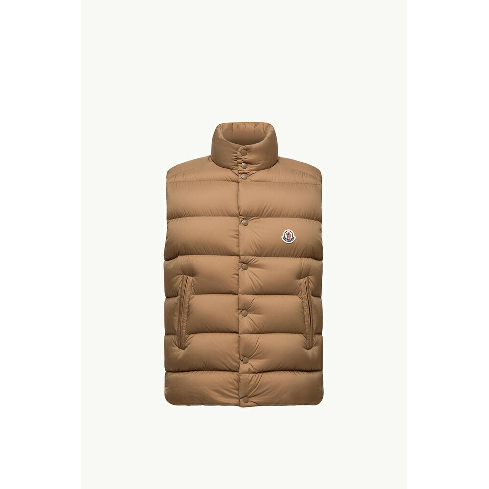 2025/26秋冬 MONCLER モンク軌跡 メンズTIBB PADDED VEST落ちこむより良い【Beige 】【貨物輸送無料】【定め事品】