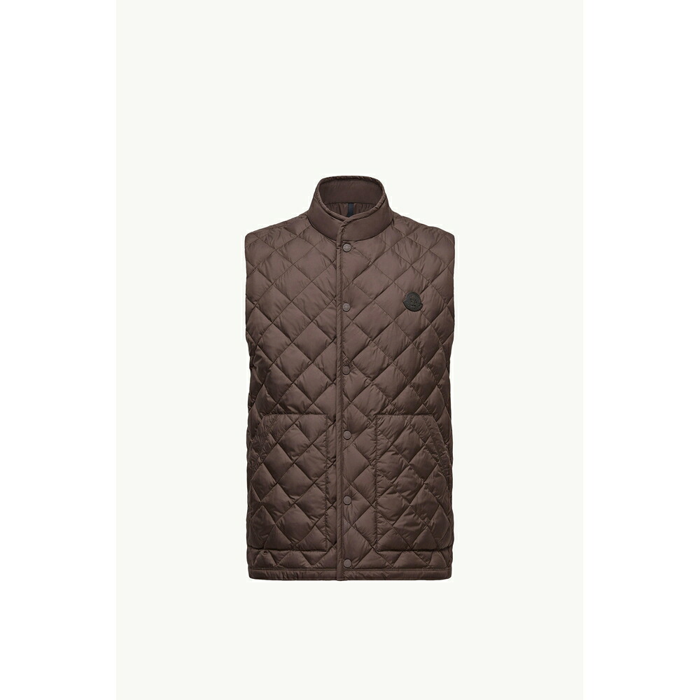 2025/26秋冬 MONCLER モンク軌跡 メンズLYCOPE PADDED VEST WITH DIAMOND QUILTING落ちこむより良い【Marrone 】【貨物輸送無料】【定め事品】