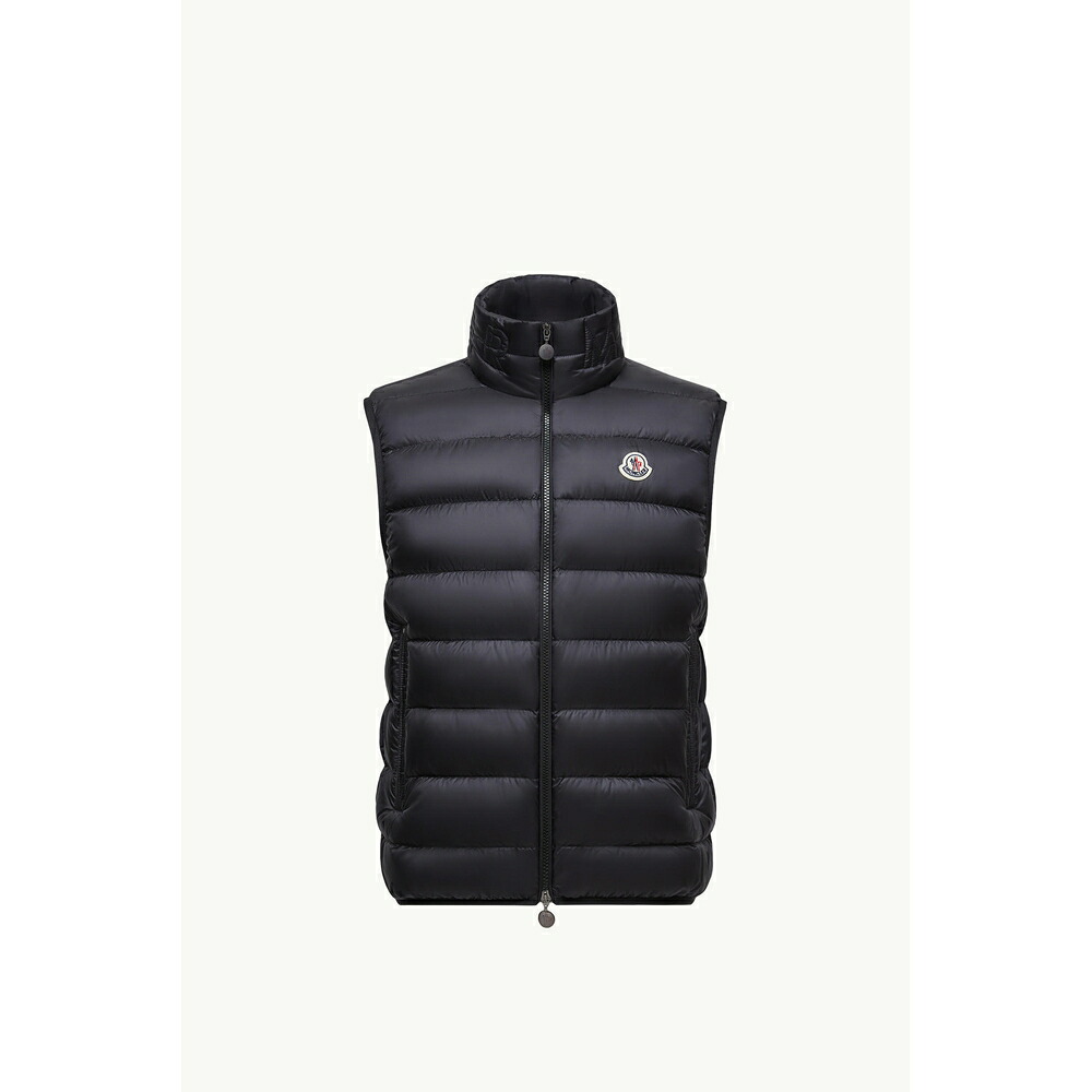 2025/26秋冬 MONCLER モンク軌跡 メンズROCOQUE DOWN PADDED VEST落ちこむより良い【Nero 】【貨物輸送無料】【定め事品】