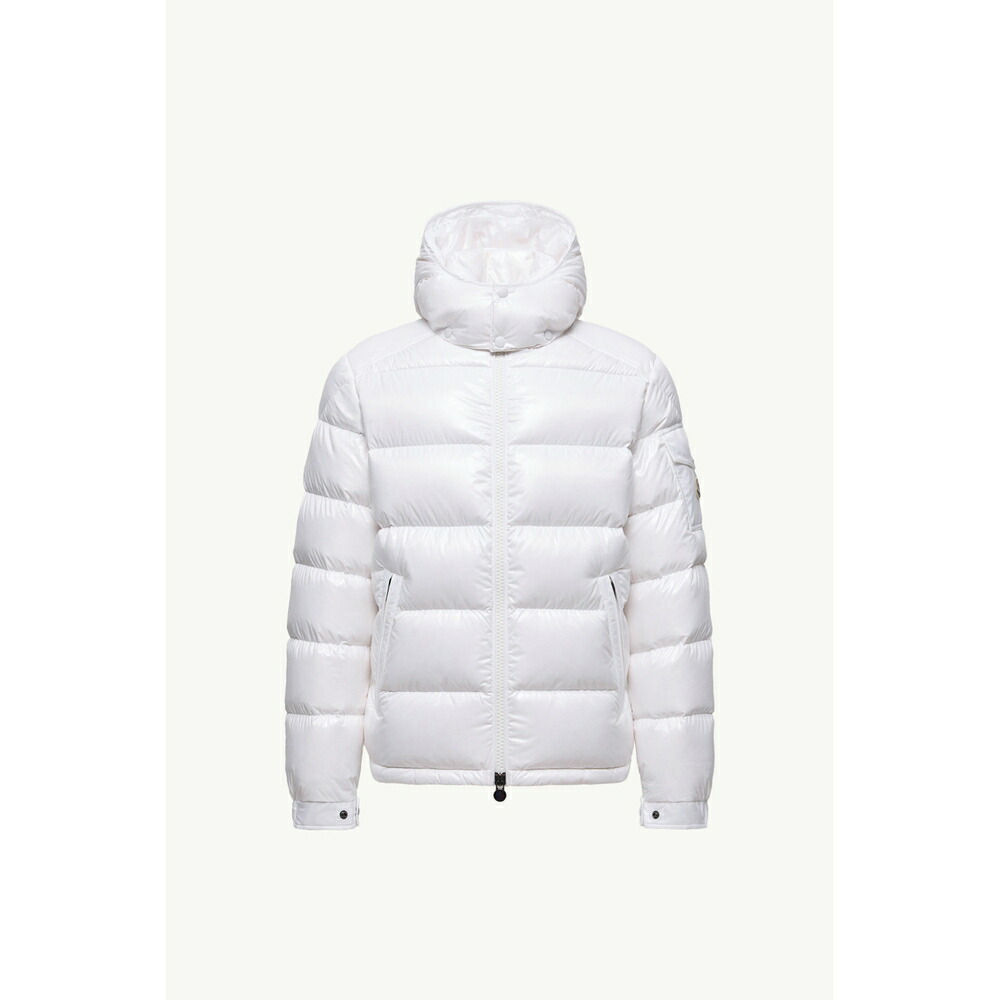 2025/26秋冬 MONCLER モンクレール メンズMAYA SHORT HOODED DOWN JACKETダウンジャケット【Bianco 】【送料無料】【正規品】