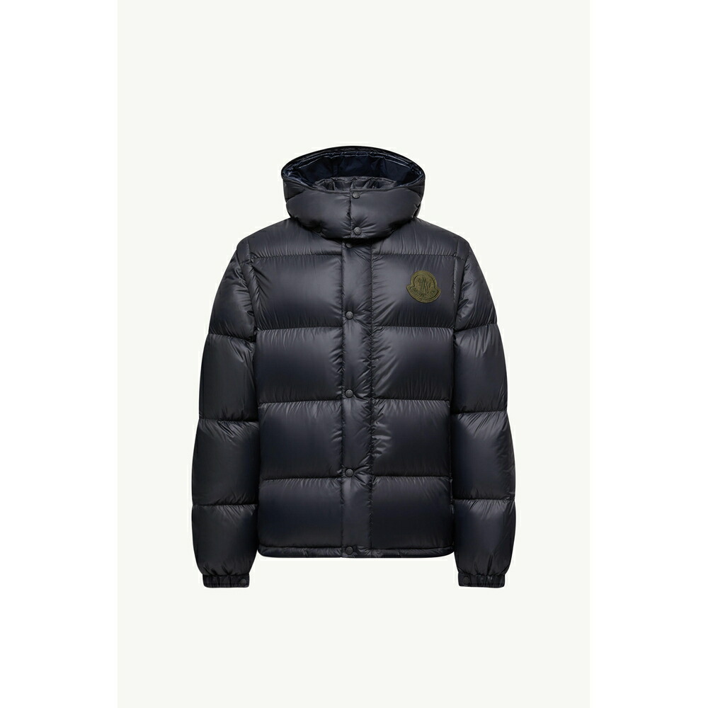 2025/26秋冬 MONCLER モンク軌跡 メンズCYCLONE 2-IN-1 SHORT DOWN JACKET WITH HOOD落ち込む上衣【Blu Scuro 】【貨物輸送無料】【置き目品】